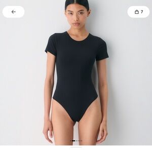 Aritzia Contour Black Bodysuit